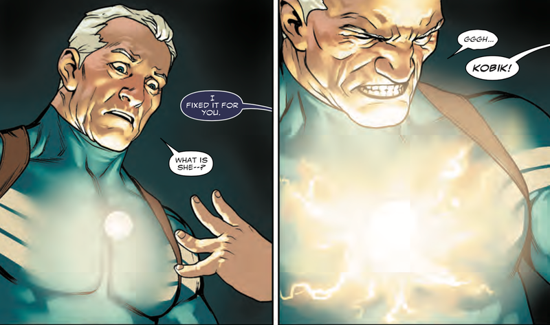 Illustration for article titled This Might Explain Why Captain America Is Evil Now